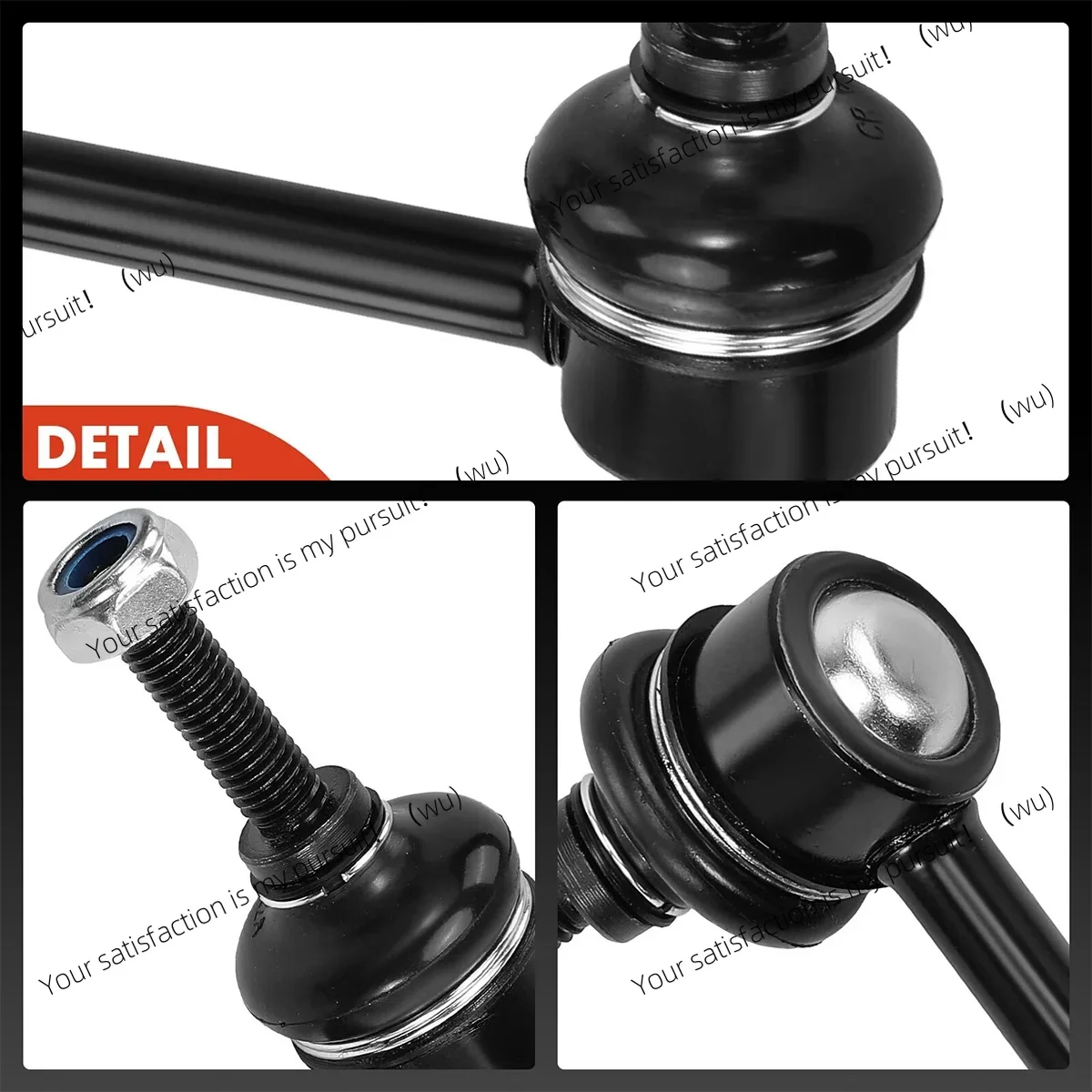 For 2010-2019 Ford Explorer Flex Taurus Lincoln MKT   DG1Z5K484B, DG1Z5K484A , K750393 , 45G1948 Rear Sway Bar End Links Set