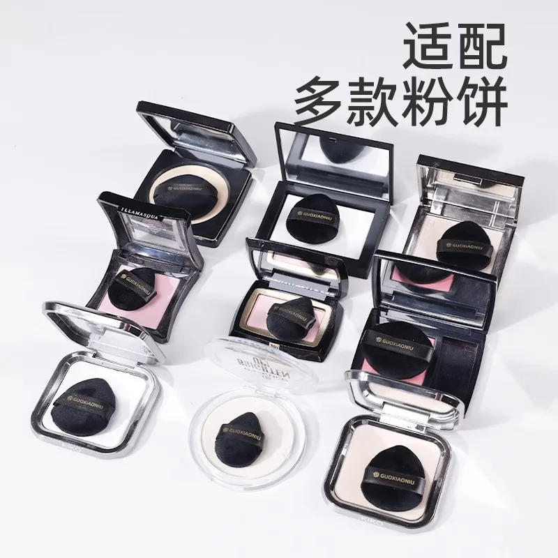 Guo Xiaoniu Black Rose Thumb Flocking Powder Puff Blush Loose Powder Powder Thumb Highlight Makeup Puff