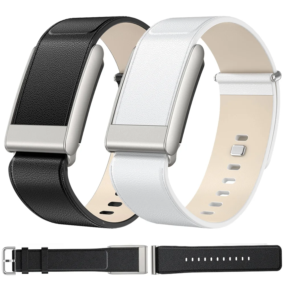 

Кожаный ремешок для Whoop 5,0, удобный регулируемый браслет с металлической головкой, браслет Whoop 5,0 MG, сменный ремешок для умных часов