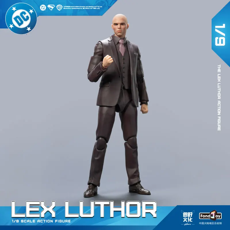 Genuine Fondjoy DC Lex Luthor 1/9 Scale Action Figure Movable Joints Model With Extra Hands Base Collectible Villain Toys Gifts view 4