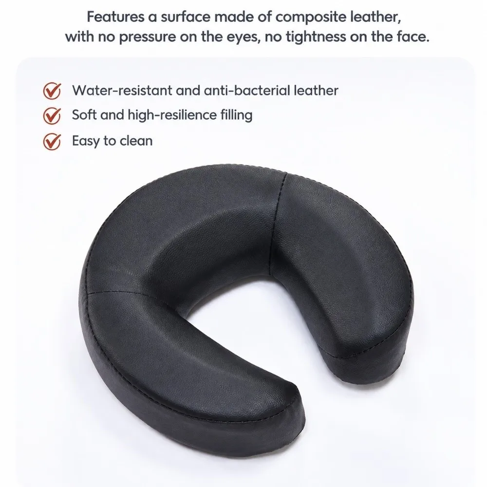 Lying Face Hole Adjustable Massage Headrest Folding Extendable Face Pillow Support Removable Portable Mattress Cushion Spa