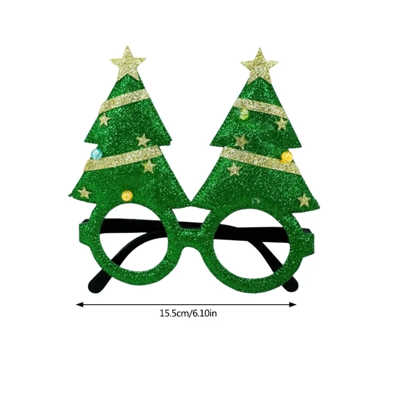Lunettes noël amusantes, 22 Styles, accessoires Costumes fête vacances, monture lunettes, accessoires pour