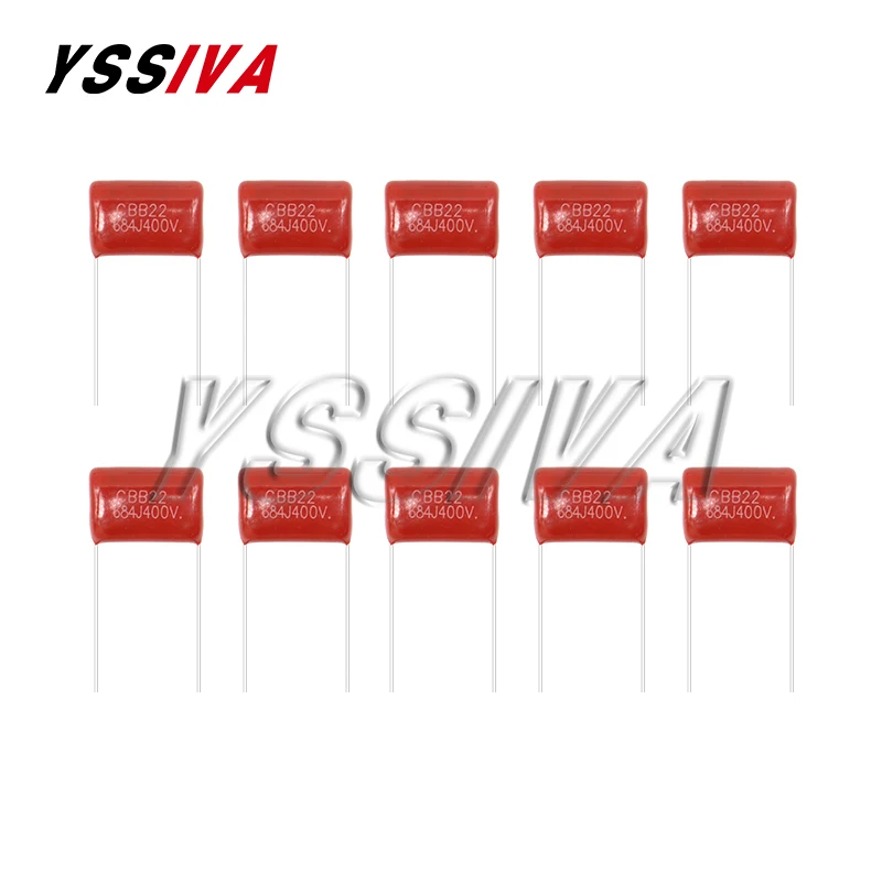 10PCS 63V 100V 250V 400V 450V 630V 2000V CBB Polypropylene film capacitor 101 103 104 105 125J 221 222 223 224 225 332 333 334