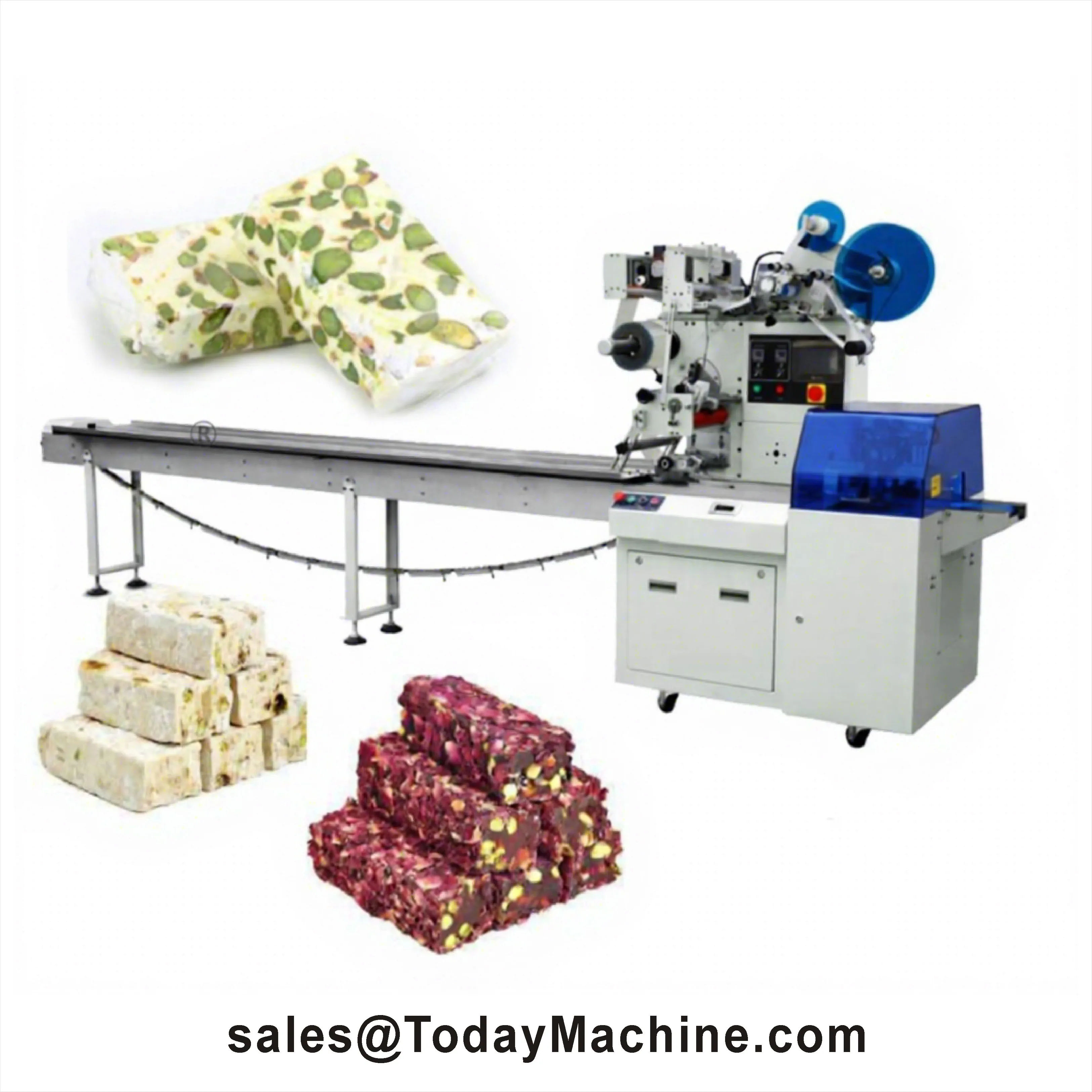Horizontal Sandwich Biscuit Flow Wrapper Packaging Machine Packing Machine Guangdong