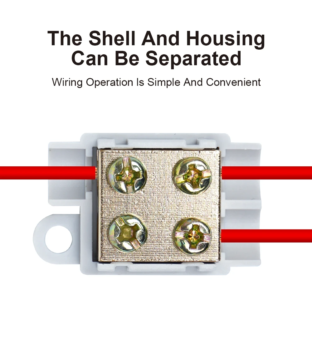 Terminal Block 6/10/16/50-square High-power Terminal Connector No disconnection Wire Connector Cable Splicing Wiring
