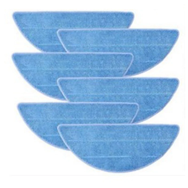 إكسسوارات بديلة لمكنسة كهربائية روبوت ، مناسبة لزاكو V5X ، V5X Pro ، فرش 8 جانبية ، 6 وسادات ممسحة ، 6 فلاتر