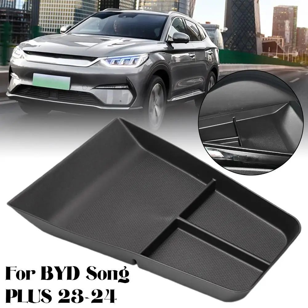 

Ящик для хранения для BYD Song PLUS 23-24, нижний ящик для хранения центрального управления для DM-i, модифицированные аксессуары для салона автомобиля