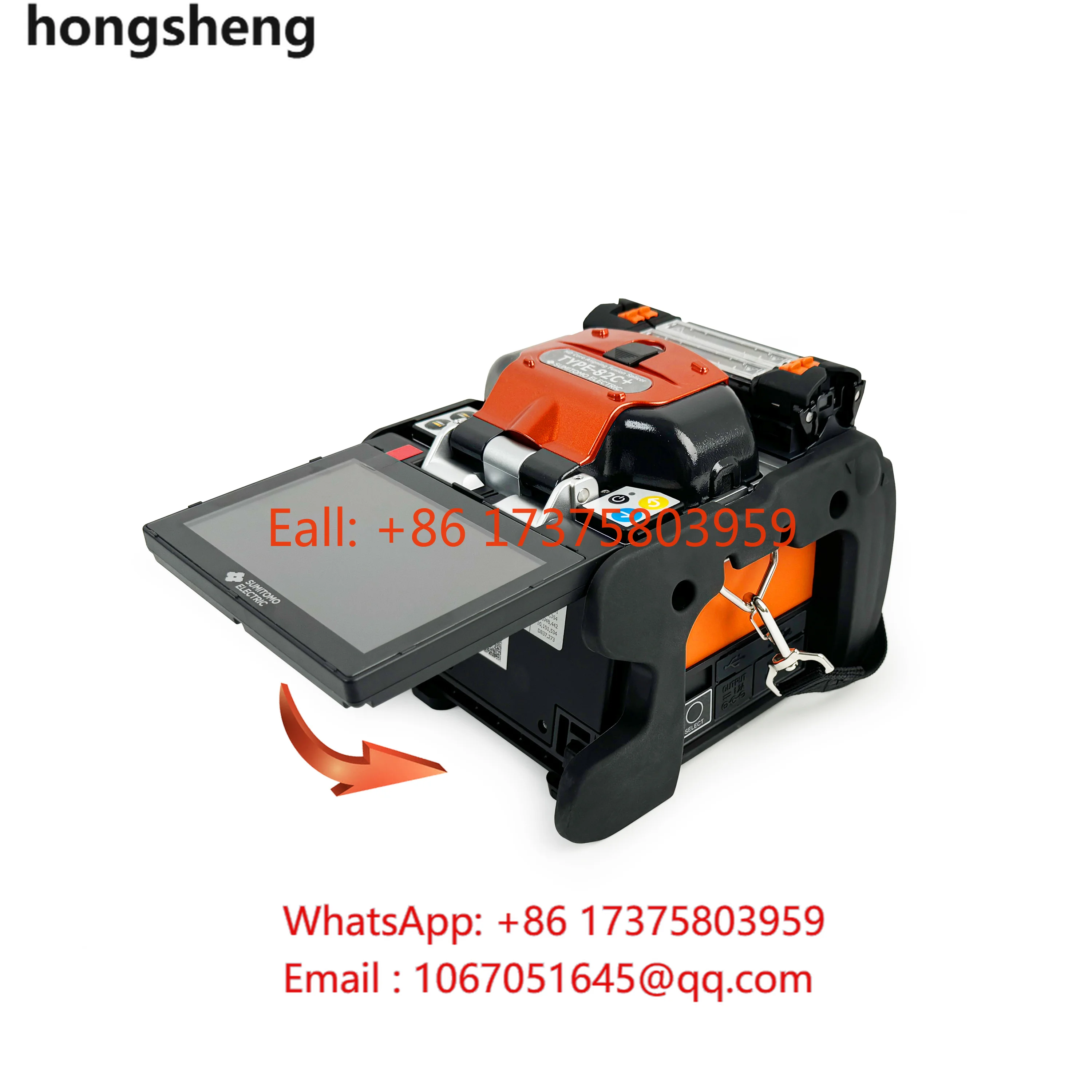 Type 82C+  fusion splicer high definItion core aligning fusion splicer