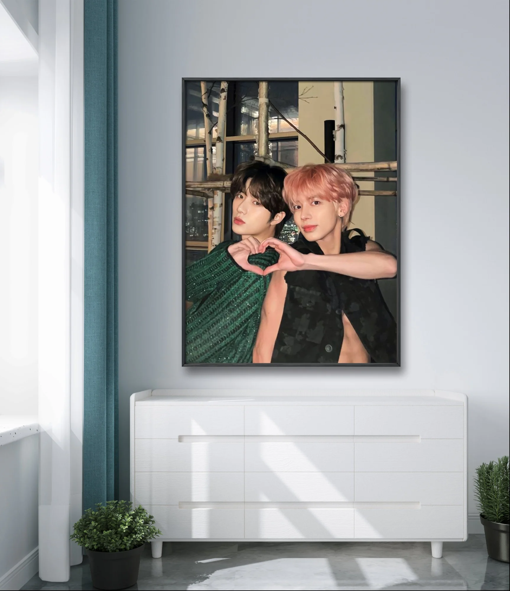 K-pop T-TXT 5D DIY Diamond Painting South Korean Singer Poster Hand Diamond Embroidery Cross Stitch Kit Home Wall Decor Fan Gift