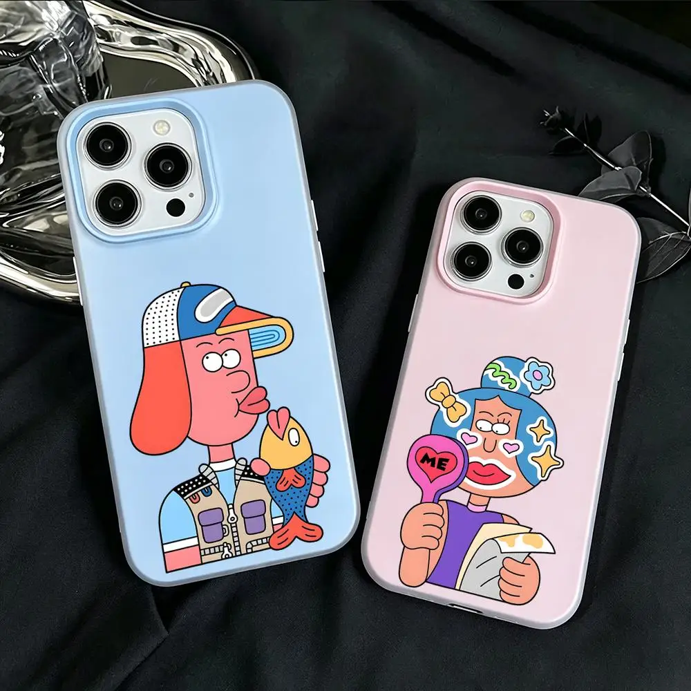 

kim Hyeon ju Phone Case Jelly like 2 in 1 dual-layer dopamine phone case, compatible with iPhone 17/16/15/14/13/12