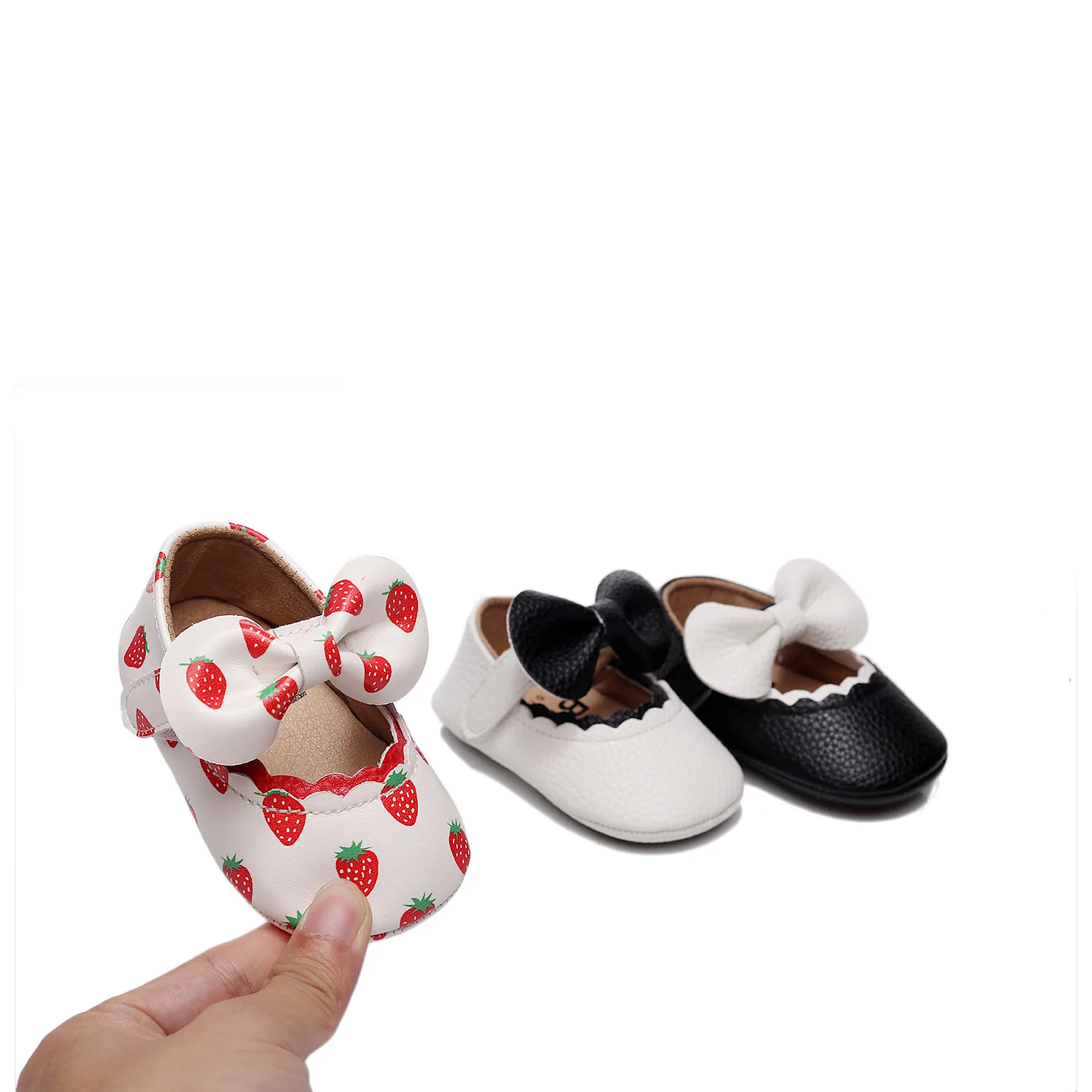 

New Bow Lace Shoe Cute Girls Single Shoes Kids Baby Toddlers Shoes Princess Children Single Shoe bébé 아기신발 أحذية غير رسمية