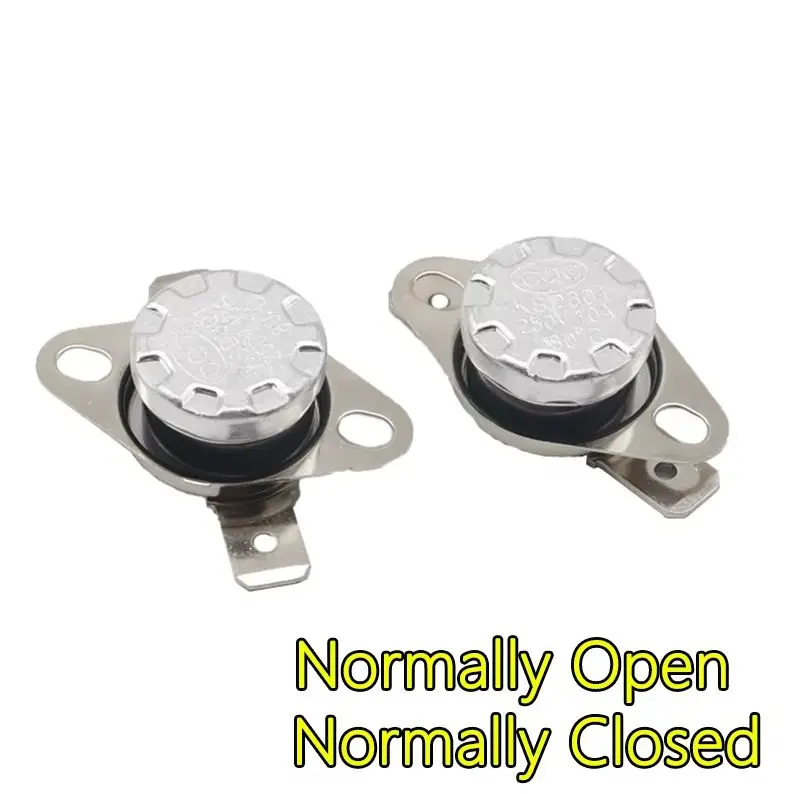 【5-1PCS】Normally Open/Closed KSD301 10A 250V 0-160 degree KSD-301 Temperature Switch Thermostat Sensor 45C 50 60-120 125 140C