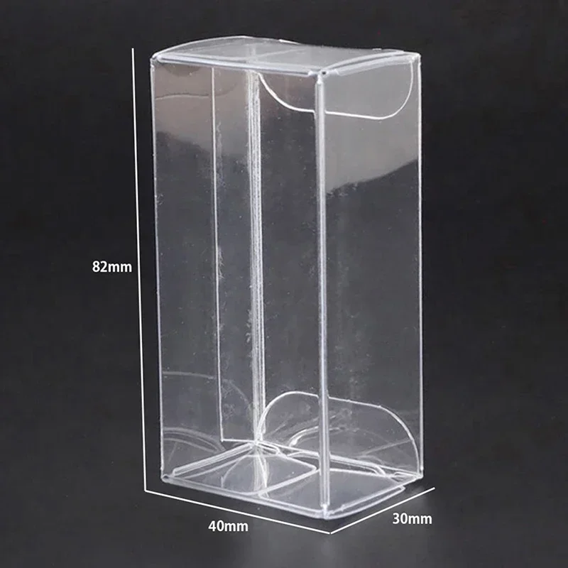 Clear PVC Display Boxes, 1/64 Car Model Toy Transparent Dust Proof Exhibition Box for Collection Gift Packaging Decoration