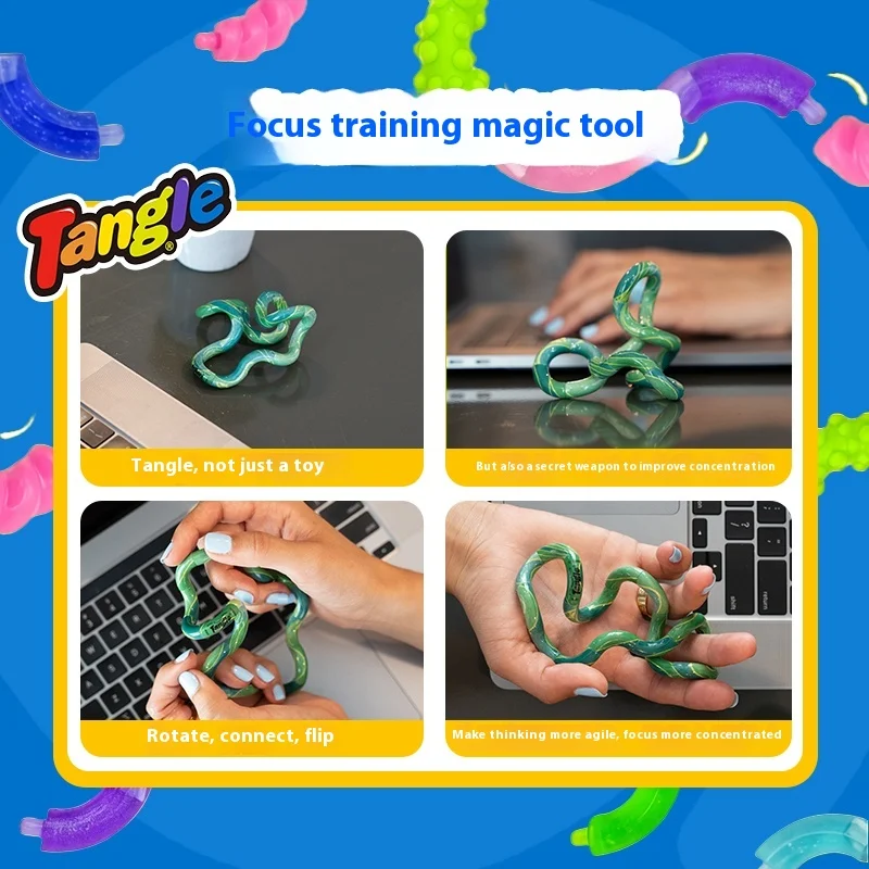 تشابك الرسمية حقيقية تويست الموسيقى الدافئة التحول الكبار أداة تخفيف التوتر ADHD تركيز التدريب لعبة الاصبع