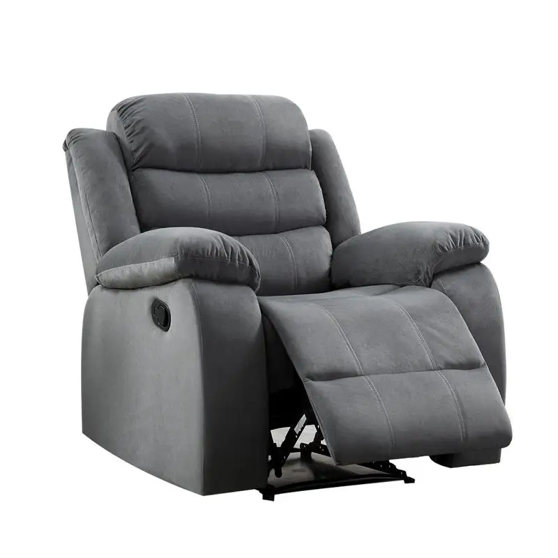 

Кресло с откидной спинкой и массажером для поясничной поддержки, легко очищаемая полиэфирная ткань, комфорт для гостиной и спальни, подставка для ног, шезлонг,