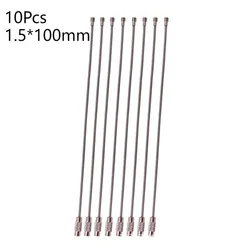 10Pcs Wire rope keychain, stainless steel wire keychain, hiking keychain, keychain ring, outdoor hiking
