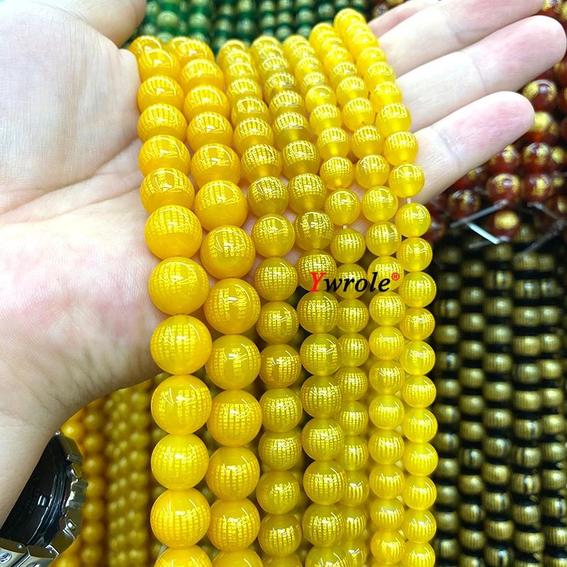 Natural Stone Buddha Beads AAA Black Agate Six Word Mantra Round Loose Spacer Beads for Jewelry Making Diy Bracelets Accessories