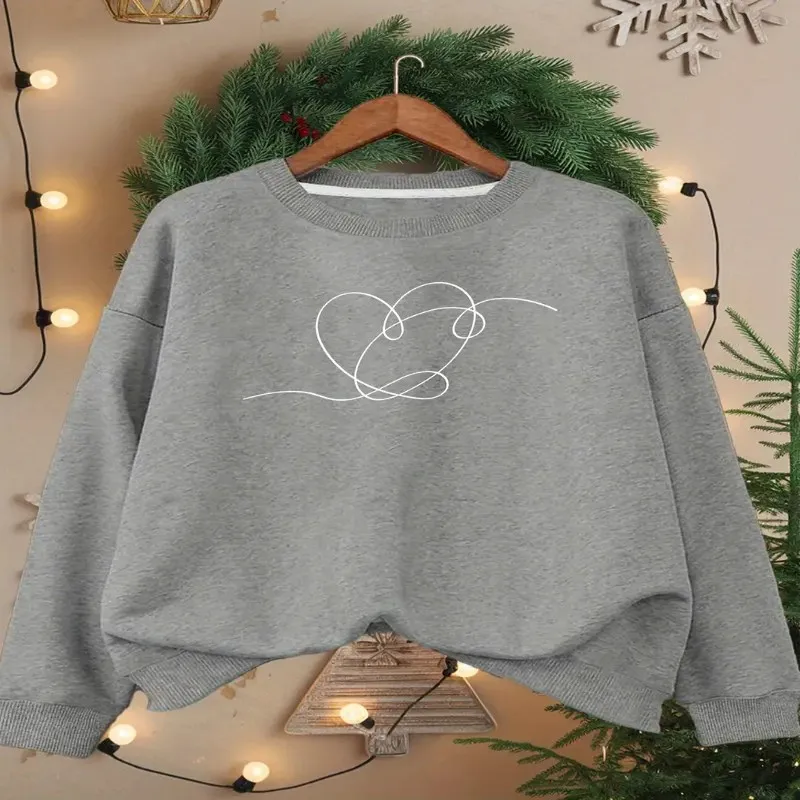 

Комфортные хлопковые футболки с длинными рукавами и круглым вырезом в стиле Y2k, одежда в стиле Харадзюку, женские топы, повседневная одежда унисекс, уличная одежда