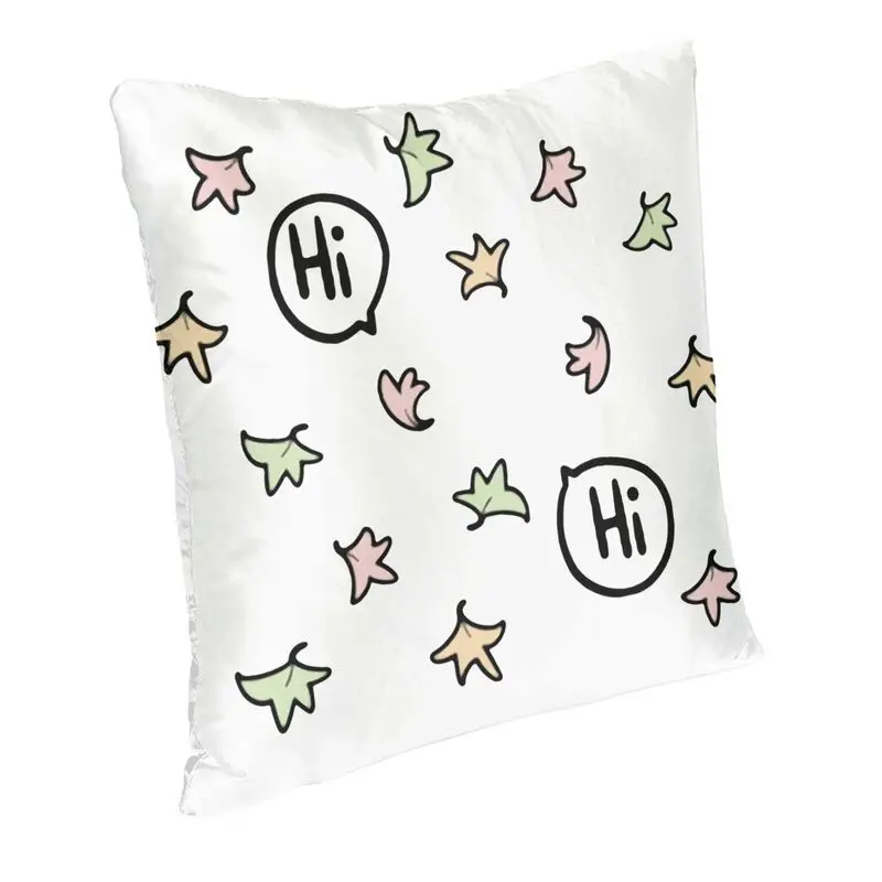 Vibrant Heartstoppers Hi Square Throw Pillow Cover Decoration 3D Double Side Printing Charlie And Nick Cushion Cover for Sofa