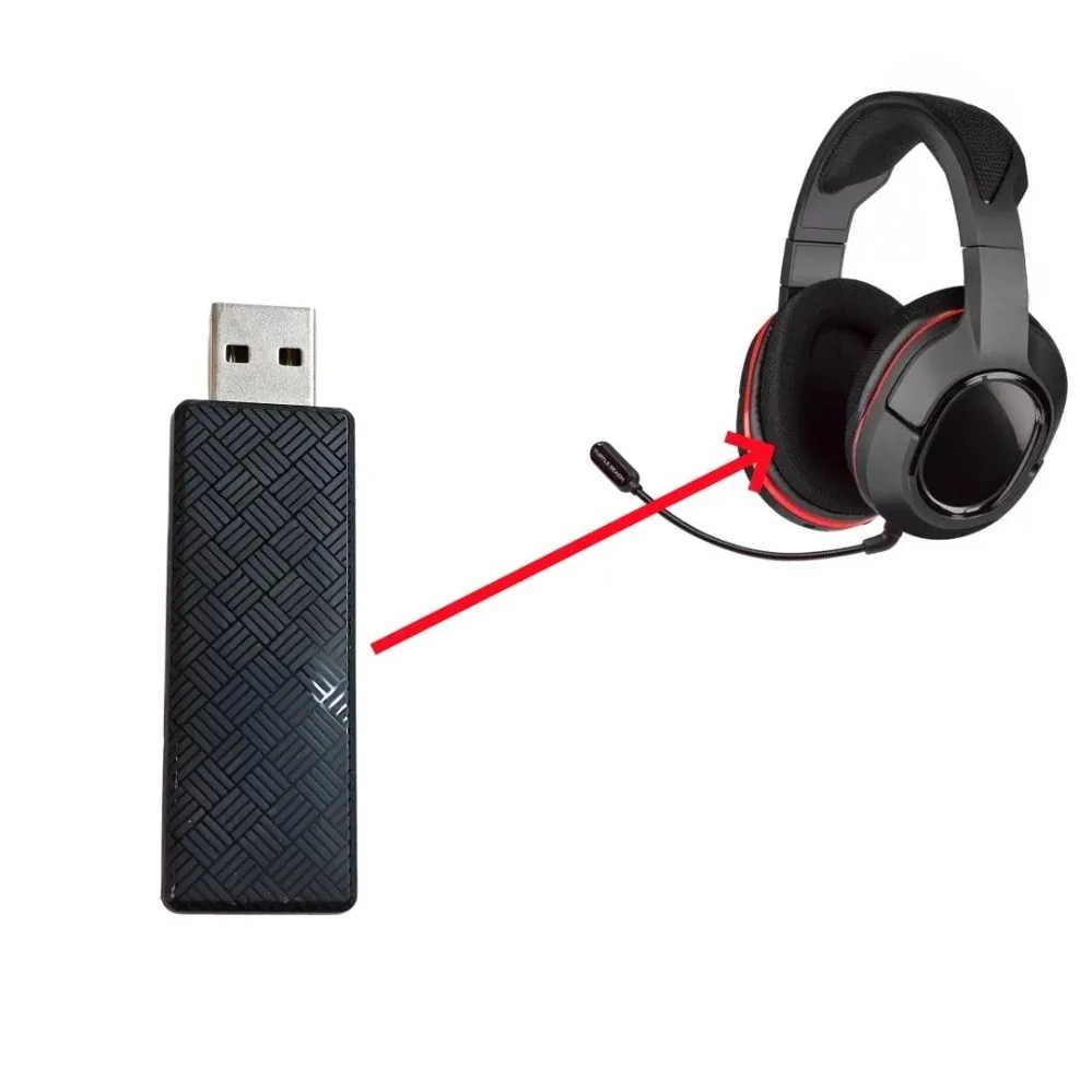 For Turtle Beach Stealth 450TX Headset Receiver Adapter Headphone Replacement Parts (010)