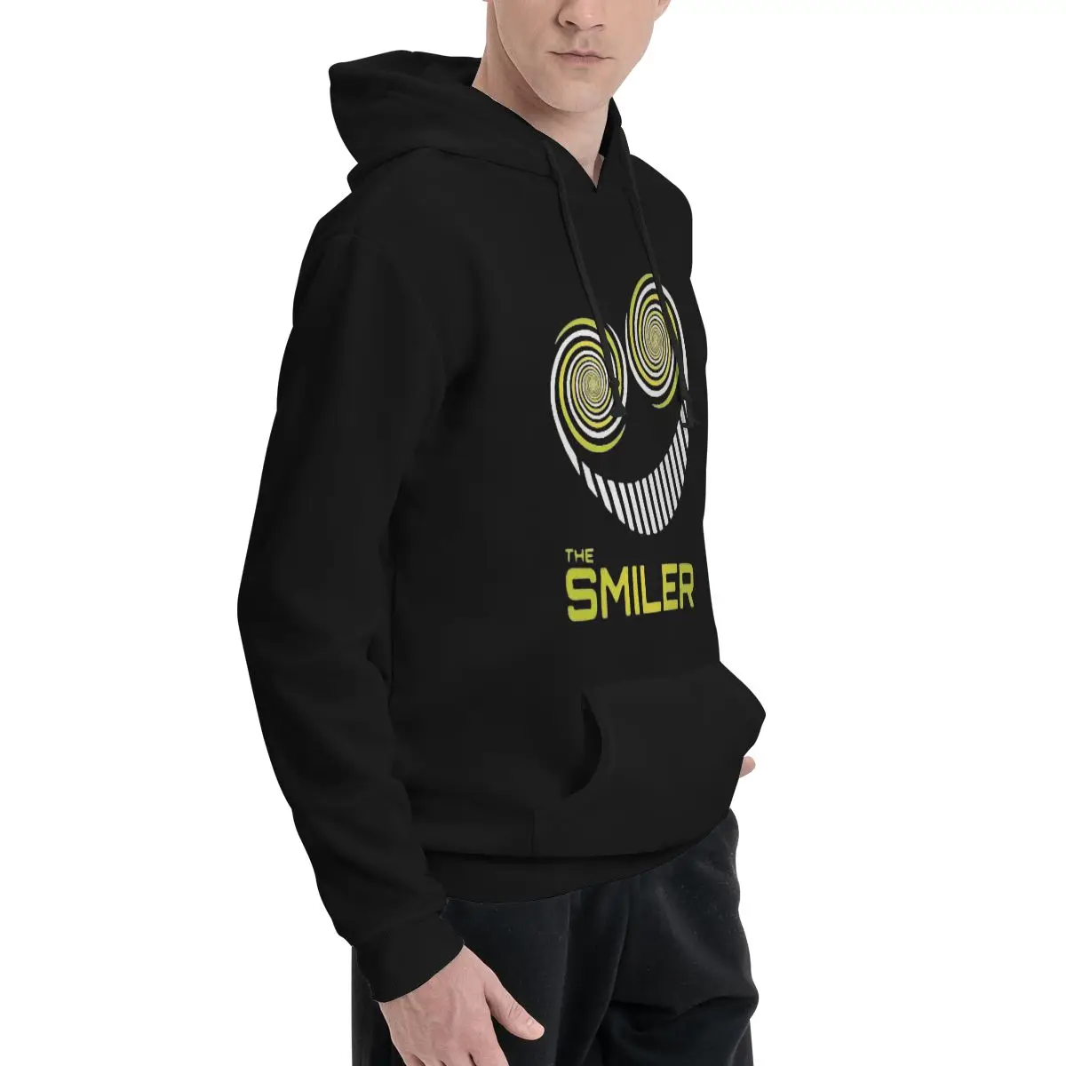 The Smiler Alton Towers Men's Polyester Fleece Hoodie - Warm, Comfortable, and Stylish Pullover for Casual Wear and Sports