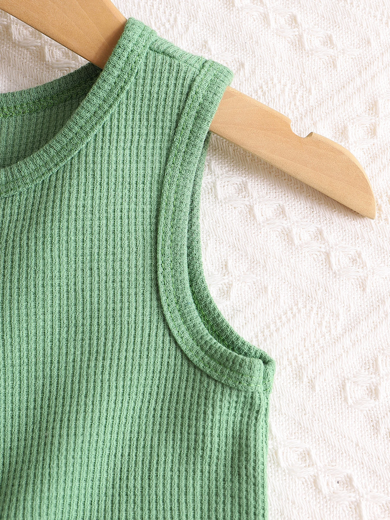 Babykleidung für Jungen, Baby-Strampler + Mütze, 3-teilig, Sommer-Kurzarm-Overall, Neugeborenenkleidung aus Baumwolle, 0-18 Monate – Detail 7