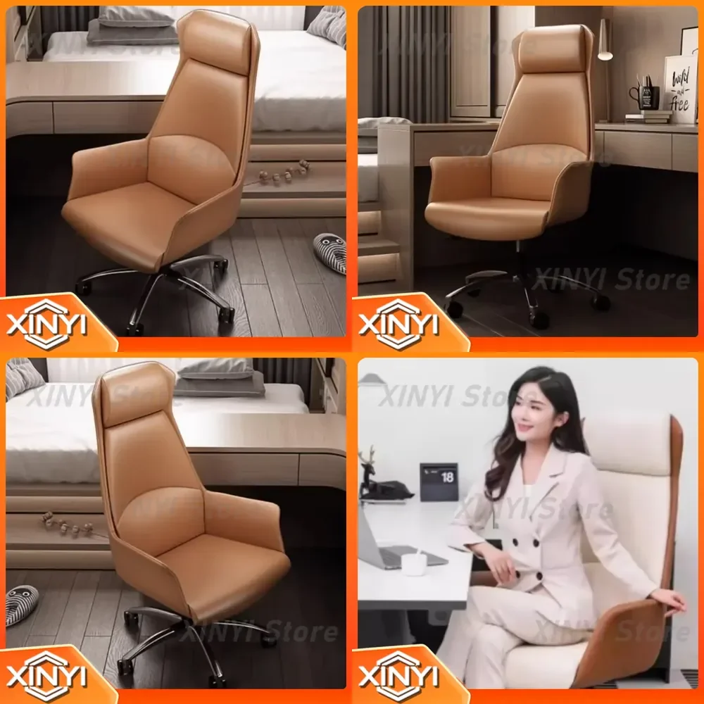Adjustable Executive Office Chair for Computer Desk Living Room Home Office Ergonomic Task Chair with Lumbar Support and