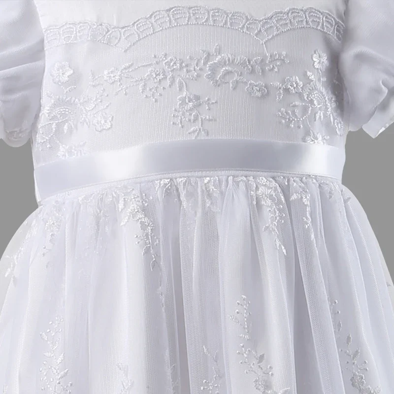 Baby Girl Dress Baptism Gown Dress Christening Wear First Communion for Girl Vestido Infantil Bautizo Baby Girl Clothes