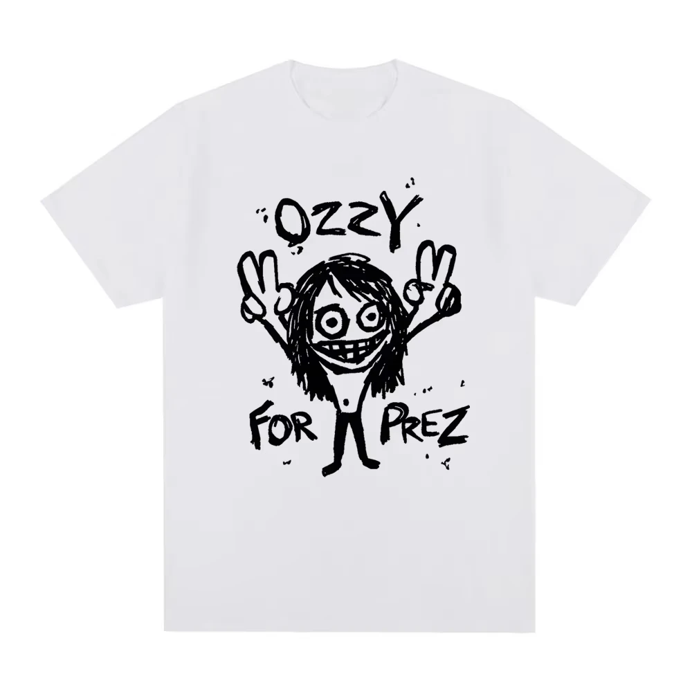 

Ozzy Osbourne летняя футболка с графическим принтом футболка с коротким рукавом модная хлопковая мужская футболка в стиле хип-хоп женская одежда высокого качества