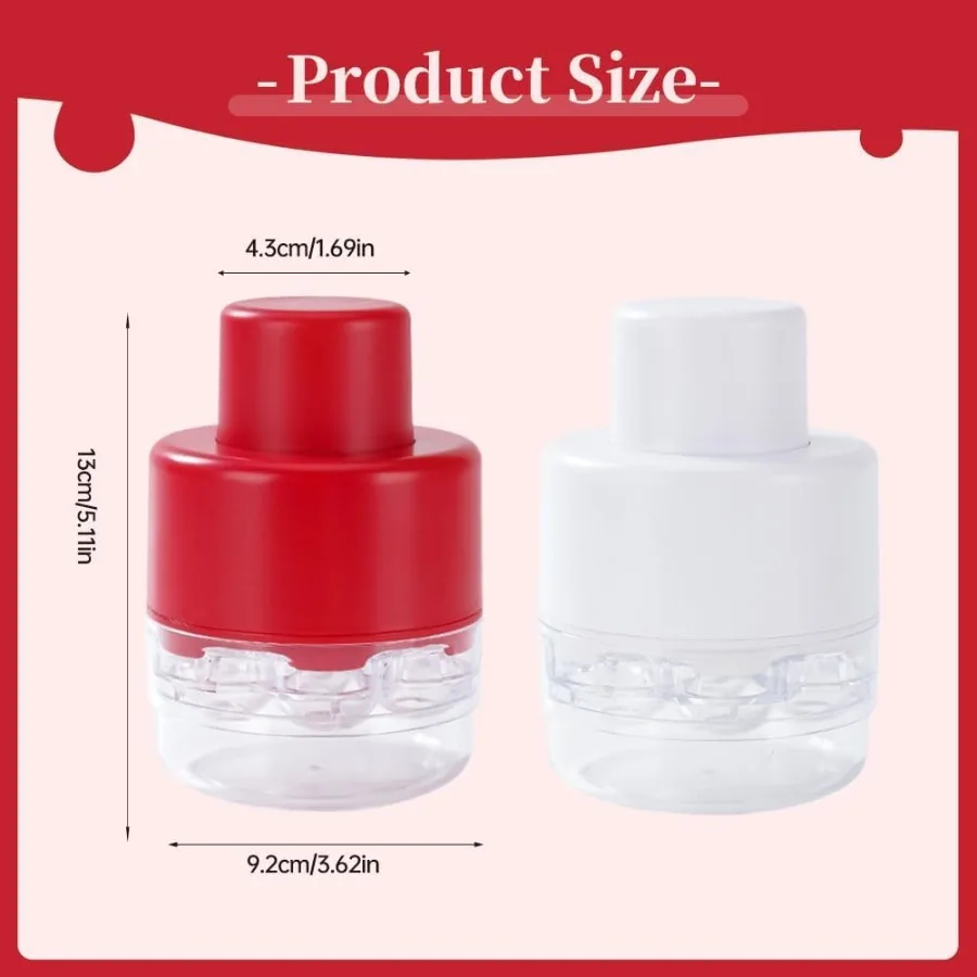 أداة بيتر الكرز المحمولة 7in1 المطورة لعام 2025 مع آلية التحرير السريع لمتجر كعكة المطبخ وإعداد سلطة الفاكهة E