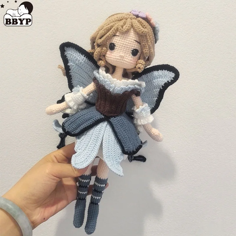 

Handmade Knitting Doll Crochet Hydrangea Fairy Lunaria dolls Crochet Dolls For Home Accessories Craft Toy Ornaments