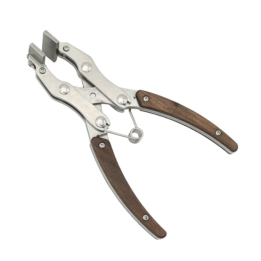 Stainless Steel Leather Flat Pliers Professional Parallel Pliers Leather Tool Pliers Handmade DIY Craftsman Leathercraft Tools