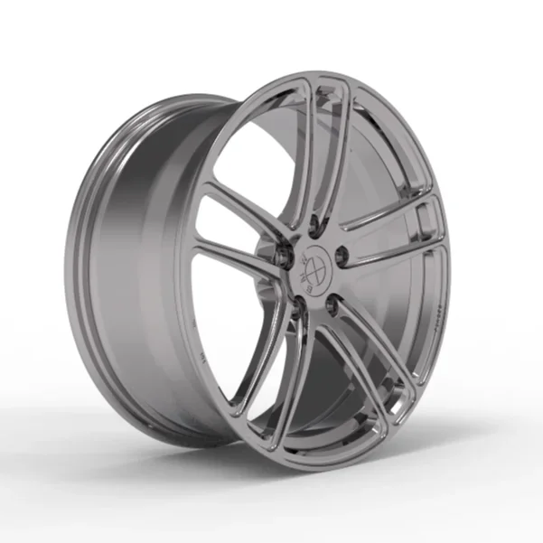 Customized Monoblock Forged Wheels Concave Wheels 5x112 5x120 5x114.3 5x130 Wheels Grey Car Rims Car Hubs  Brushed