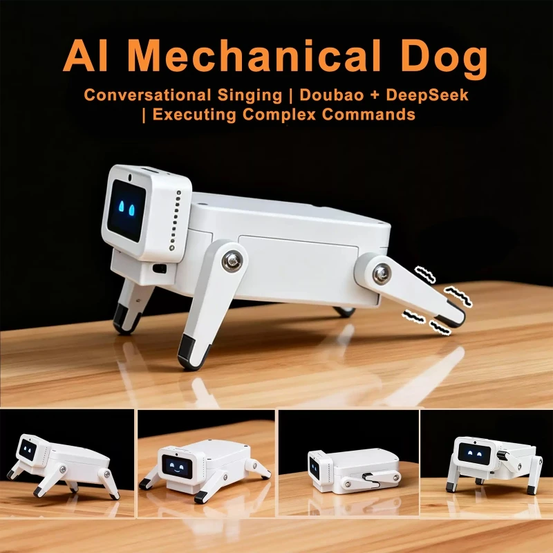 ESP32 C3 Servo AI Voice Chat Robot ESP32-Hi Mechanical Dog Development Board Supports Deepseek Xiaozhi