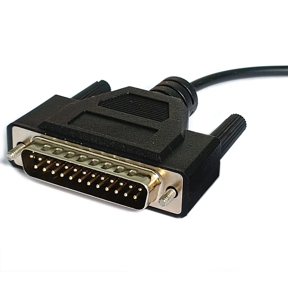 USB to DB25 Male for 18i MA CNC Rack to PC to Fanuc OI DNCLINK Cfg Parameters Backup Programming Cable