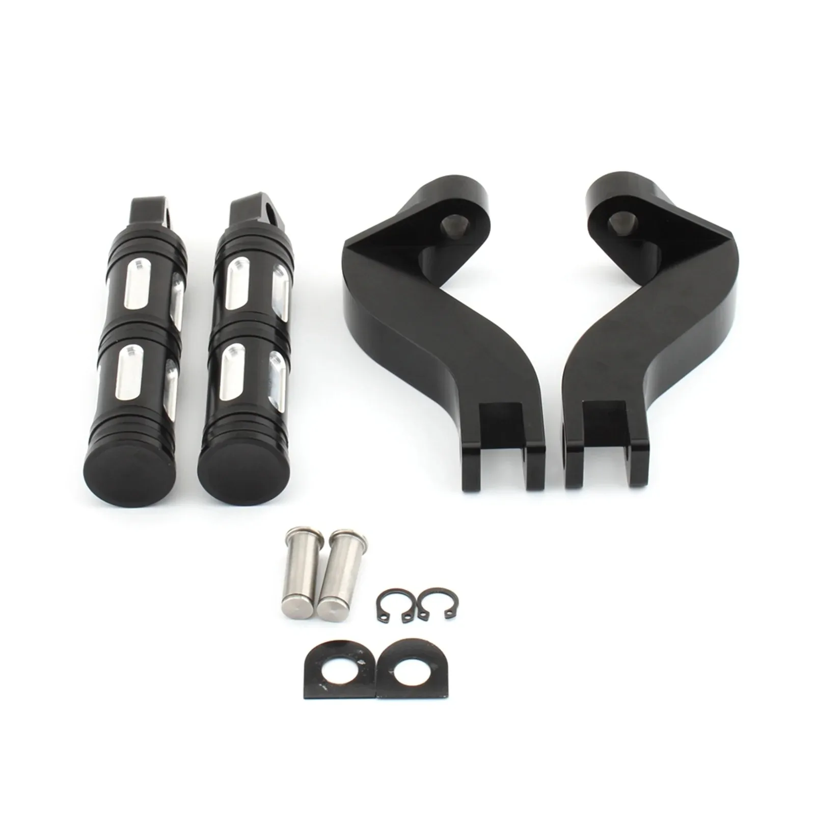 

For Harley Davidson Touring 1993-2023 Motorcycle Rear Foot Pedals Bracket Mount Foot Pegs