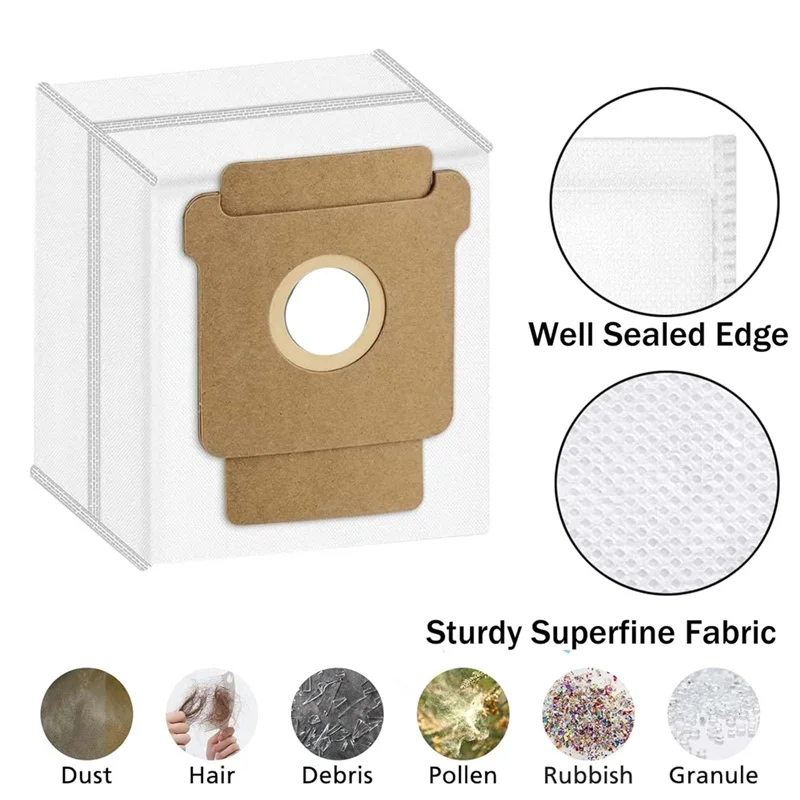 【Price-Drop!】For Irobot Roomba Plus 505 Combo/405 Combo Replacement Vacuum Bag Dust Bag Mop Pad Robot Vacuum Accessories Kits