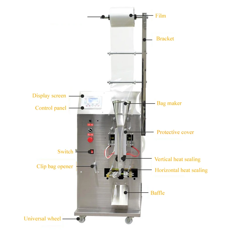 آلة تعبئة السوائل القياس الإلكتروني التلقائي التوابل الكمية صلصة الصويا الخل ملء آلة تعبئة الختم