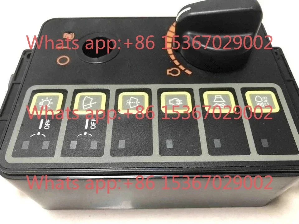 Excavator control panel spare parts 21N8-20505 A/C controller panel for machine use