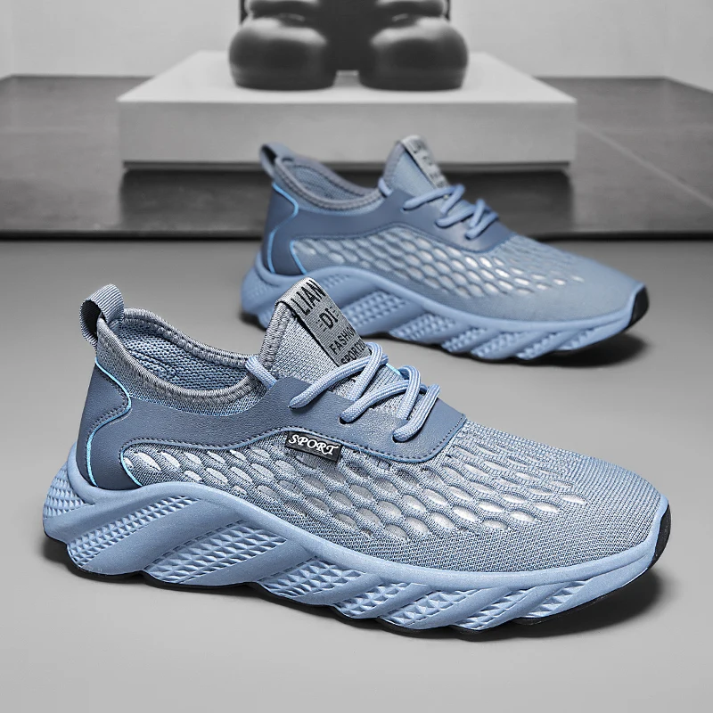 

Men's Summer Fresh Breathable Mesh Casual Sneakers Original Comfort Lightweight Sports Running Shoes for Men