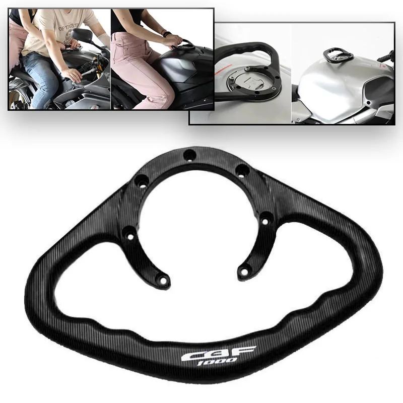 CNC Aluminum Fuel Tank Armrest Passenger Handle Grips FOR Honda CBF1000 CBF 1000 Accessories