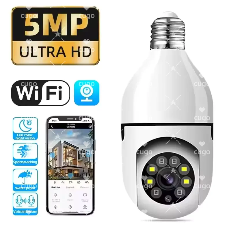 5MP E27 Bulb Wifi S… - image
