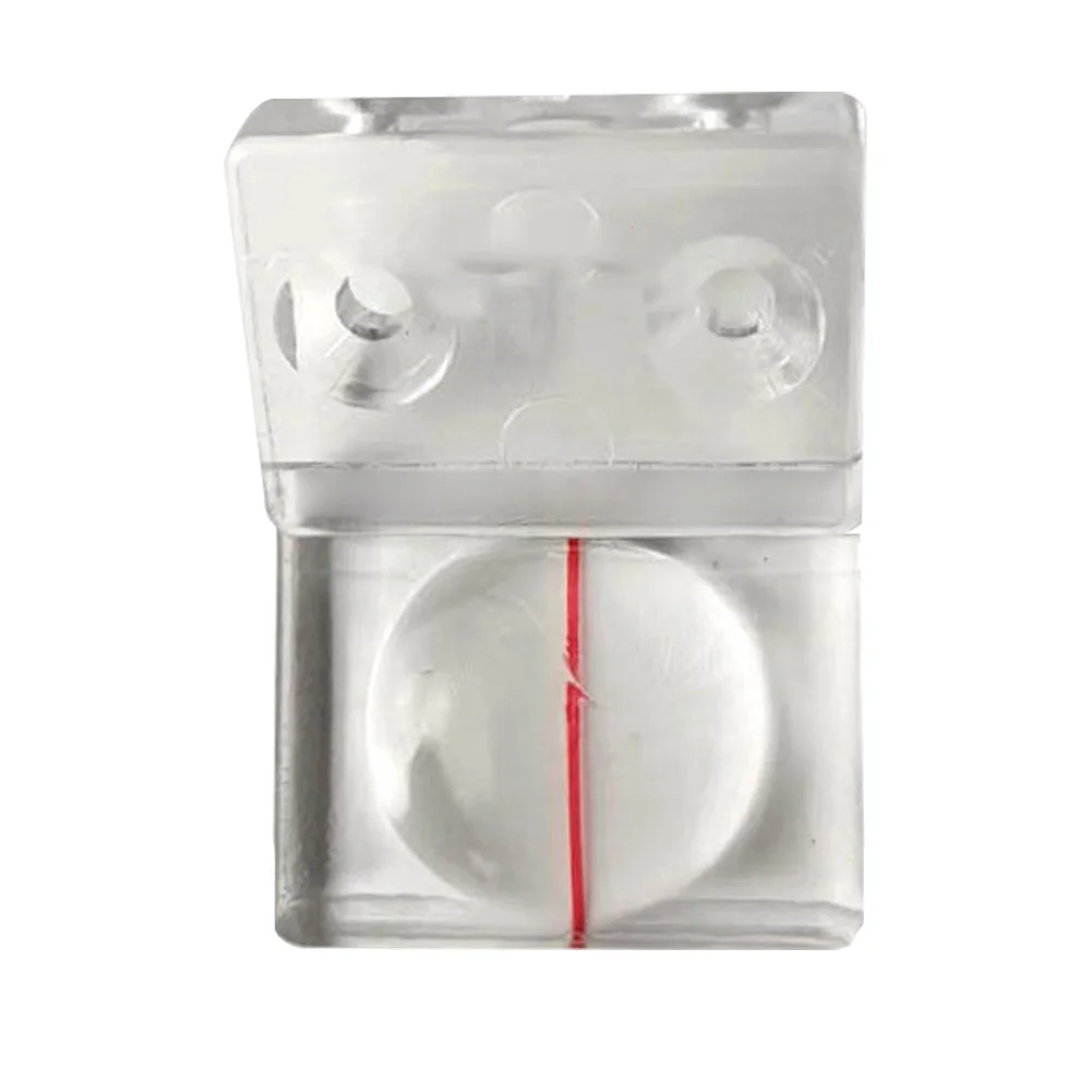 Magnifier For Saw Edge Banding Machine Woodworking No Fixing Screws Plastic Material Positioning Tool Red Color
