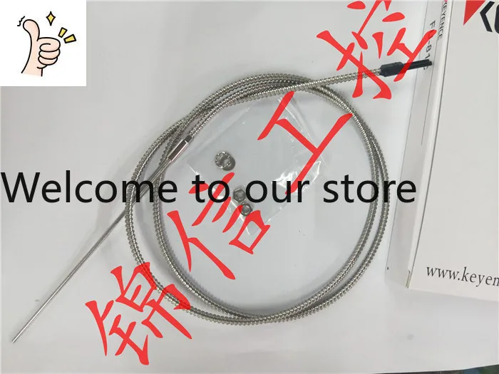 

FU-81C New KEYENCE/KEYENCE High Temperature 400 Degree Fiber Optic Sensor Spot Special Offer
