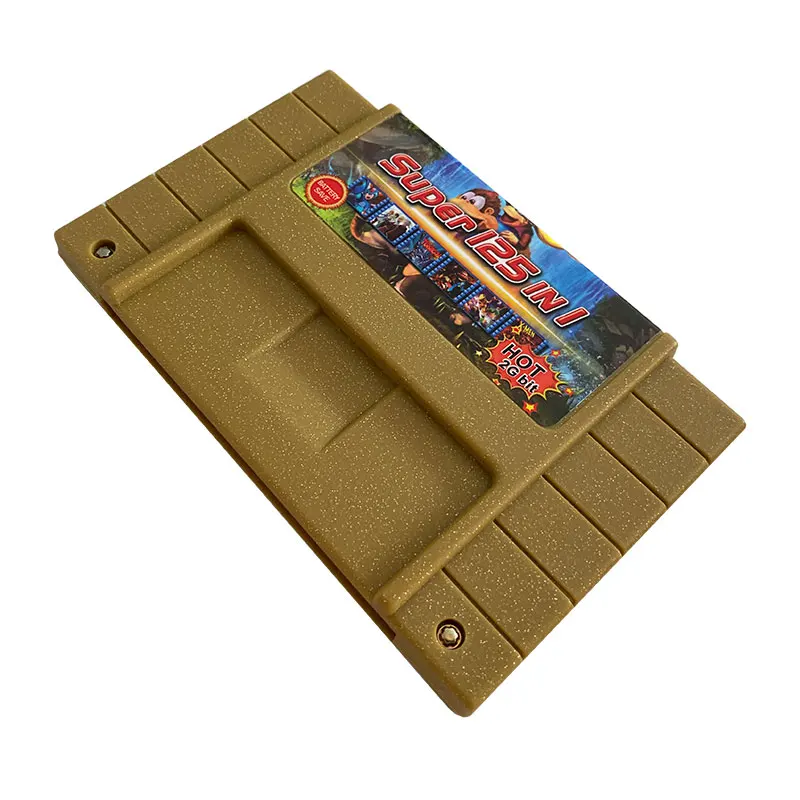 Super 125 in 1 Classic Collection For Super NES Game Cartridge,For 16 Bit SNES Classic Game Console-40 Save Games-2G Hot-NTSC