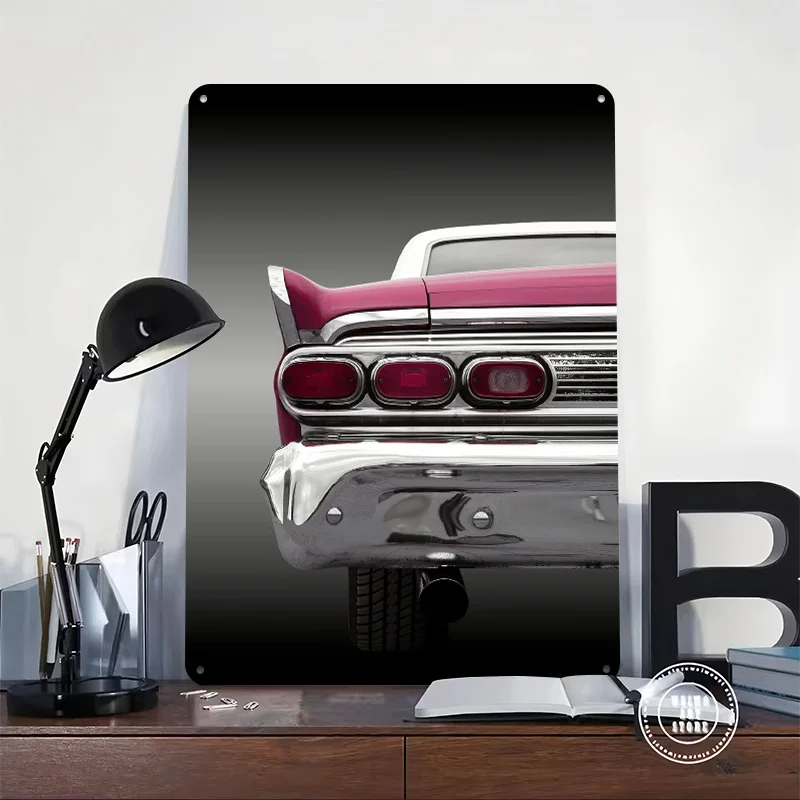 1964 Park Lane Printed Poster Customized Wall Art Retro Vintage Metal Tin Signs for Garage Room Decoration Office Decor Man Cave