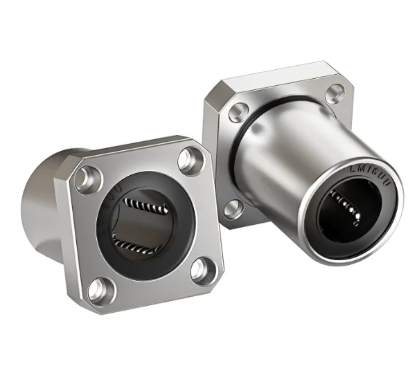2pcs method flange linear bearing sliding ball lmk6 8 10 12 13 16 20