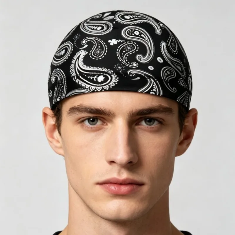 Bag Head Headscarf Sports Cap Sunscreen Headgear Helmet Liner Cap Women Men Outdoor Breathable Quick Dry Adjustable