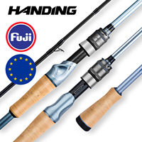 HANDING Miracle BFS Fishing Rod 90g Lightweight Fishing Rod 40T Carbon Blanks Casting Rods FUJI® A Guides High Sensitive Rod