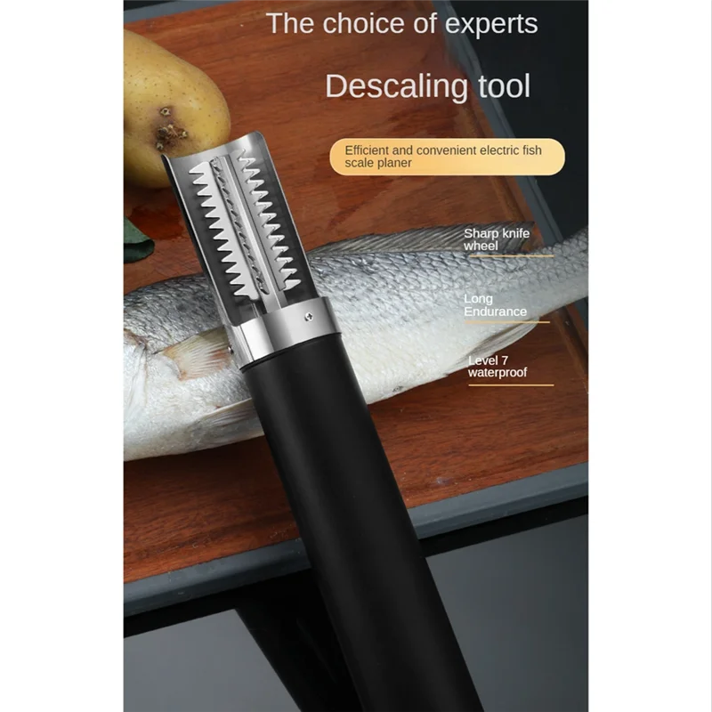 

Fish Scale CleanerPortable Electric Fish Scraper Waterproof Fish Scale Remover Scraping Fish Scales Tools